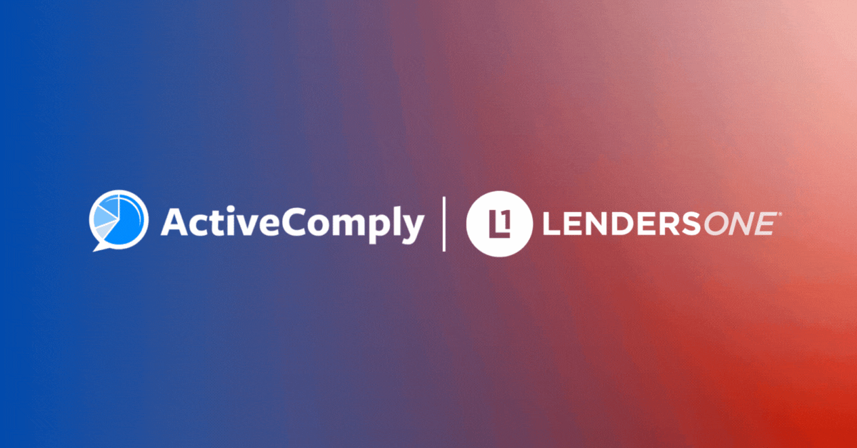 ActiveComply Named a Lenders One Preferred Provider