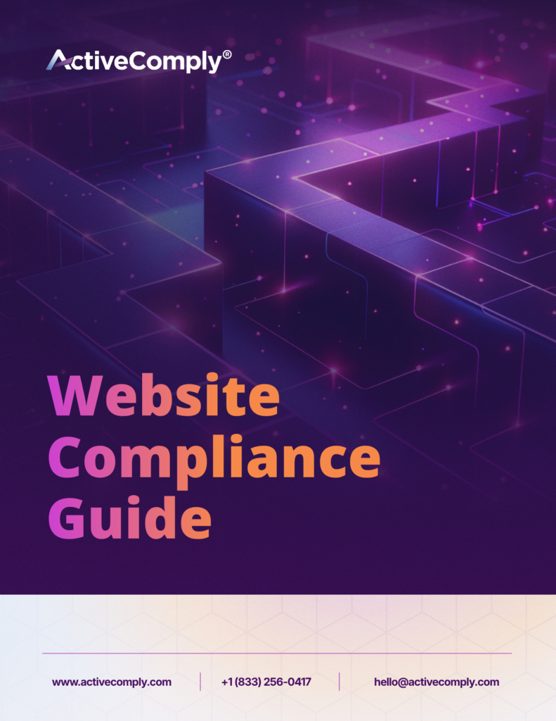 Website Compliance Guide Title Page